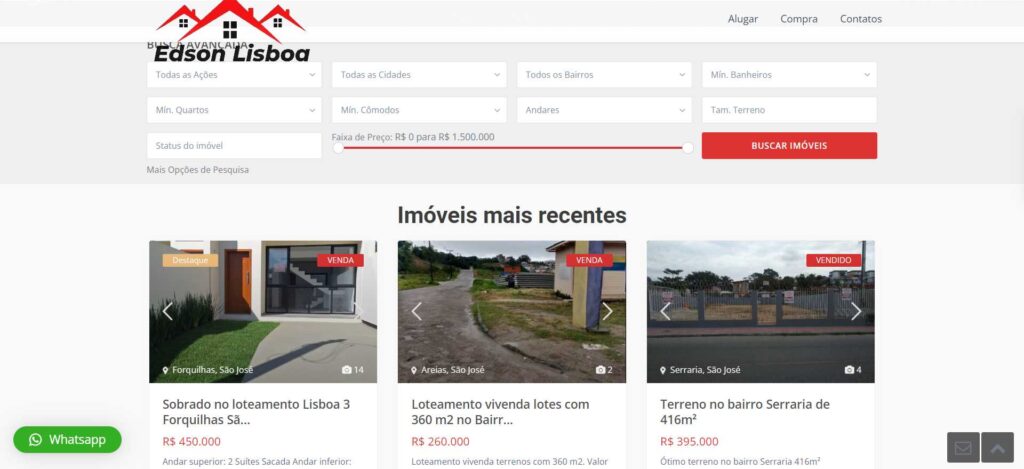 site corretoredsonlisboa.com